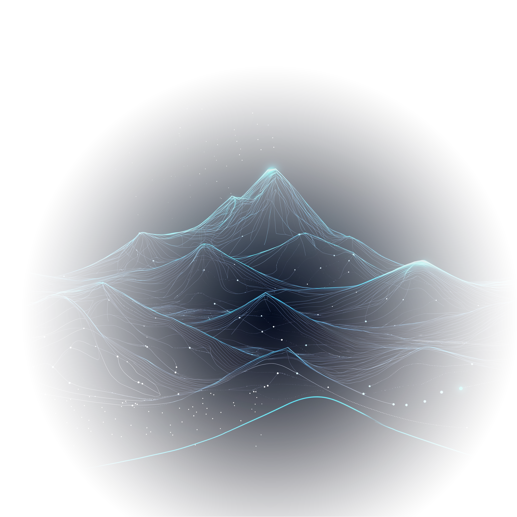 AI technology visualization