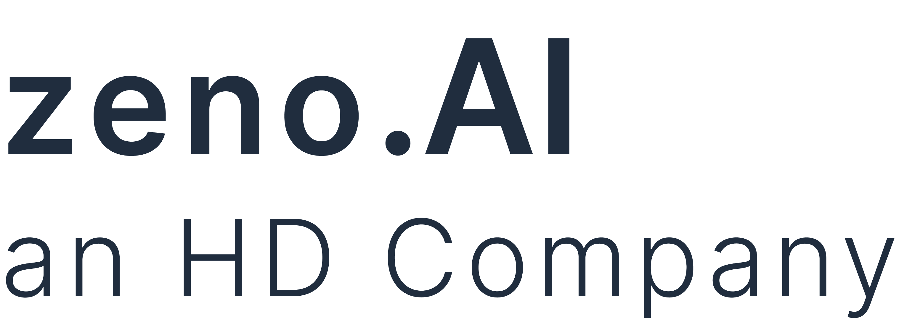 zeno.AI - an HD Company